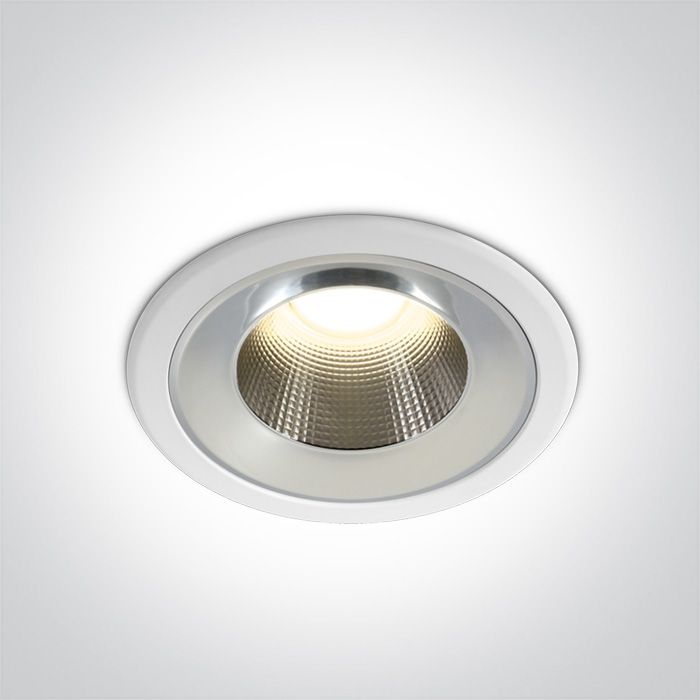 Vonkajšie podhľadové svietidlo ONE LIGHT WHITE LED 18W IP54 WW 230V DARK LIGHT 10118TD/W/W