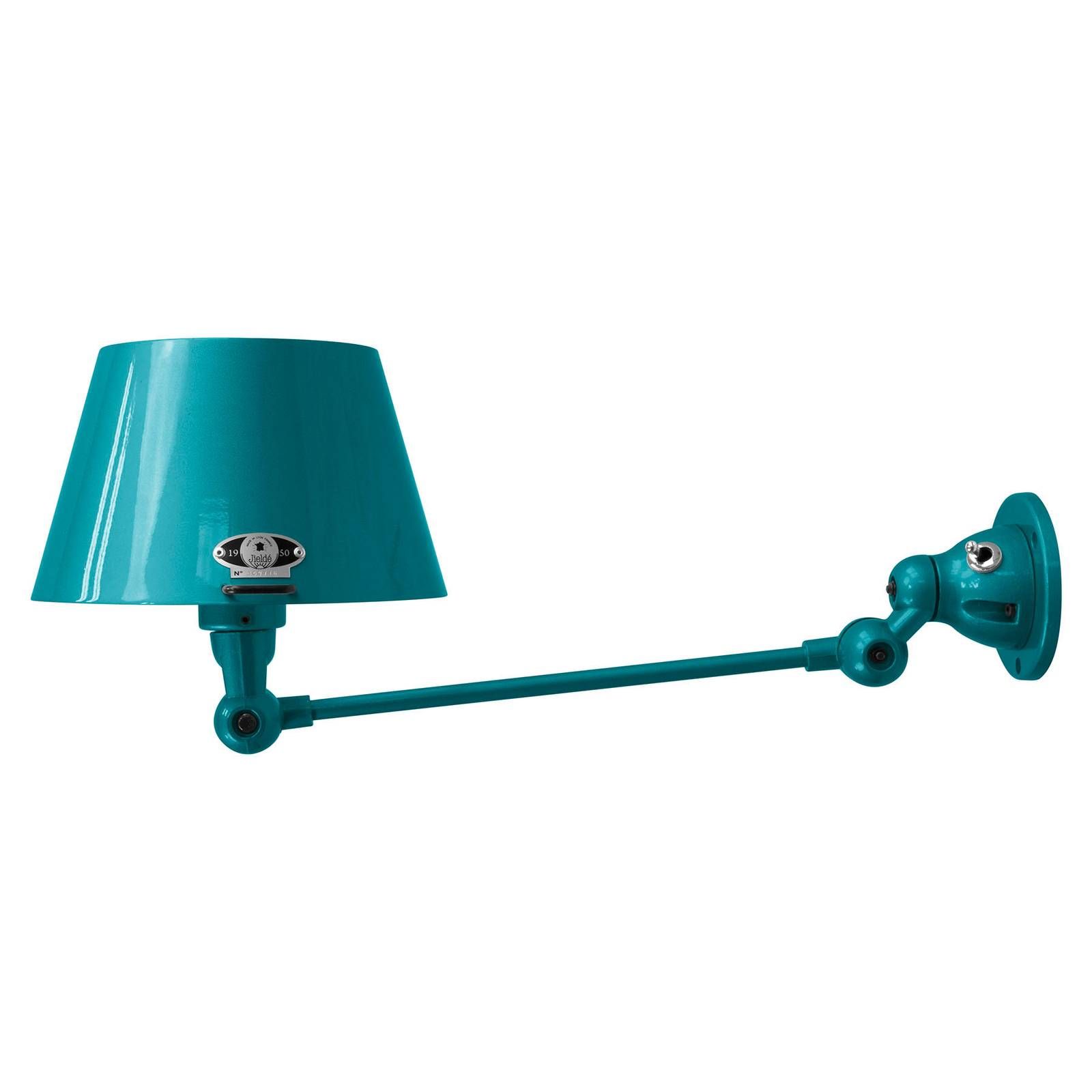 Jieldé Aicler AID301 nástenné svetlo kĺb modré, Obývacia izba / jedáleň, hliník, oceľ, E14, 25W