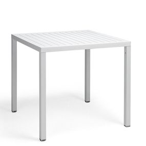 NARDI GARDEN - Stôl CUBE 80 - biely