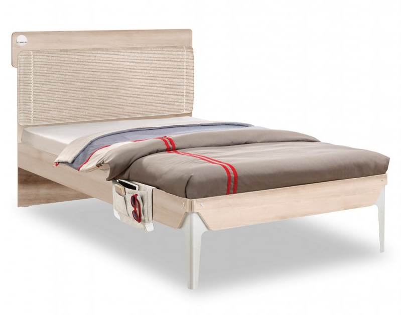 ČILEK - Študentská posteľ 120x200 cm Duo Line dub