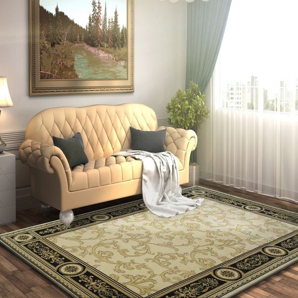 DomTextilu Béžový koberec s ornamentom 26519-157580