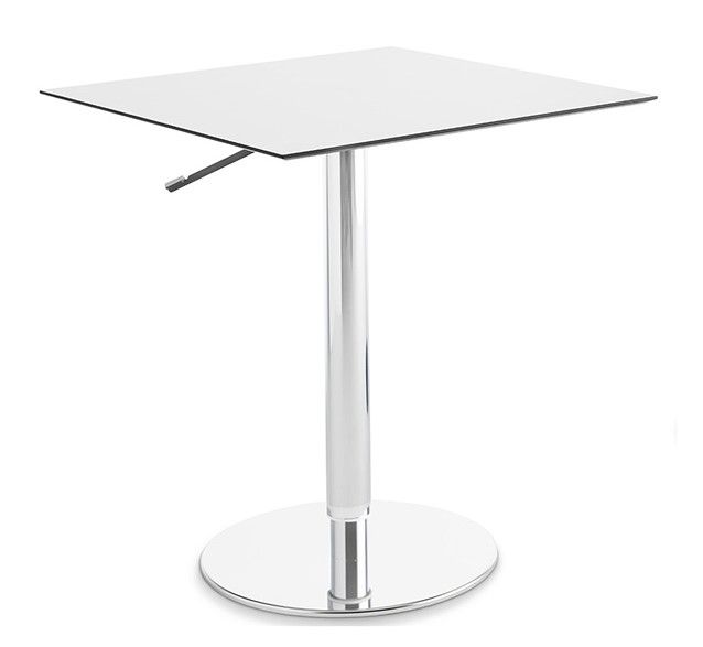 CASAMANIA - Výškovo nastaviteľný barový stôl T2 so štvorcovou doskou