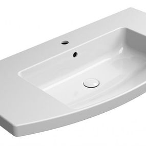 GSI - NORM keramické umývadlo oblé 100x52 cm, biela ExtraGlaze 8643111