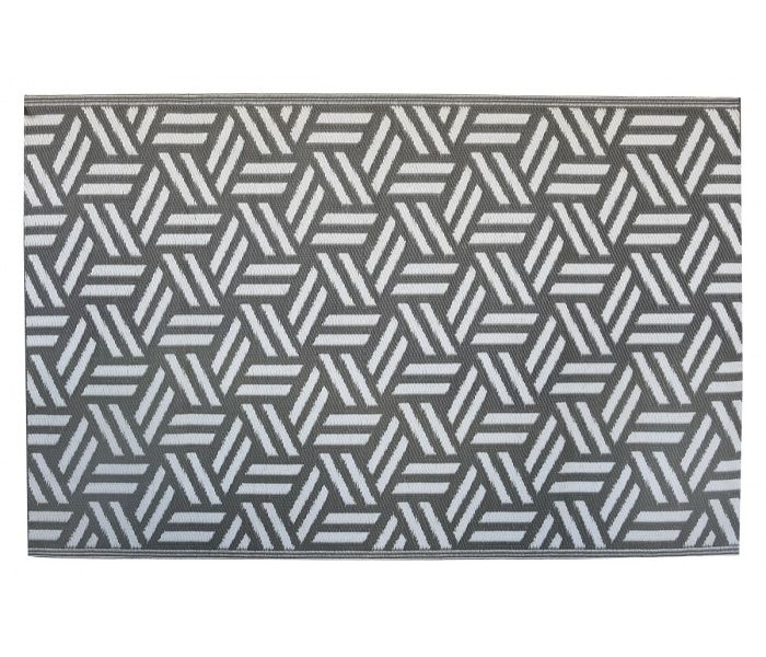 Kondela Vonkajší koberec 120x180 cm Opti Grey