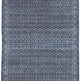 Diamond Carpets koberce Ručne viazaný kusový koberec Diamond DC-OC Denim blue / silver - 365x550 cm