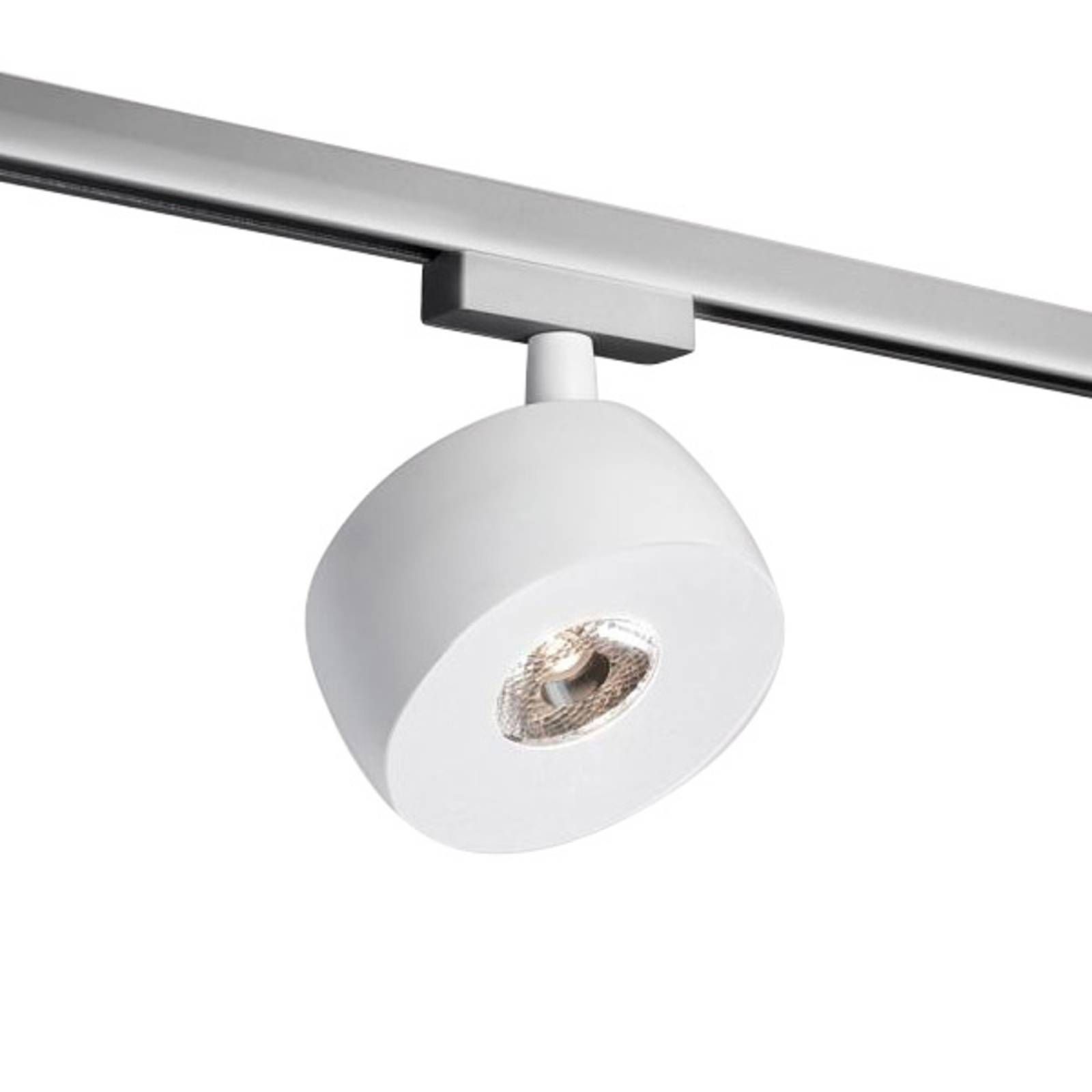 Molto Luce Koľajnicové LED Vibo Volare 927 biela/chróm 35°, Obývacia izba / jedáleň, hliník, 8W, K: 11.2cm