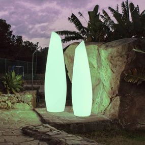 Newgarden Fredo stojaca LED lampa batéria, 140 cm, polyetylén, 1.3W, K: 139cm
