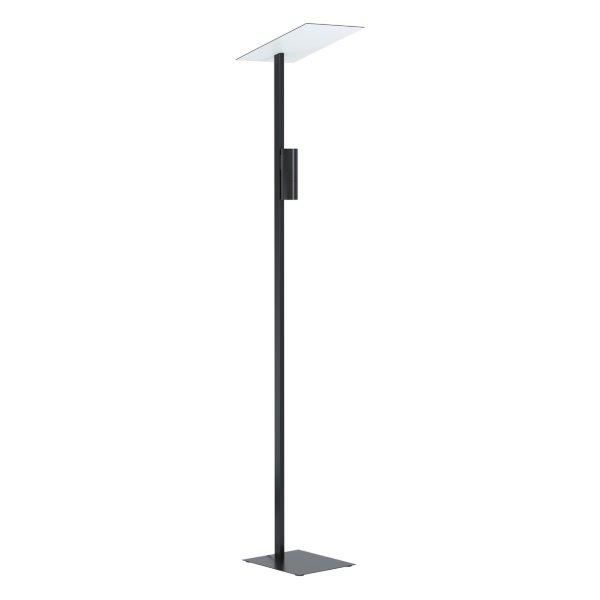 Eglo 99113 BUDENSEA Stojacie svietidlo 365x250mm GU10 2X5W súčasťou balenia LED žiarovka 11511, čierna, biela