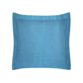 DomTextilu Jednofarebná modrá bavlnená obliečka na vankúš NOVA COLOR 70x80 cm Modrá 39037-208671