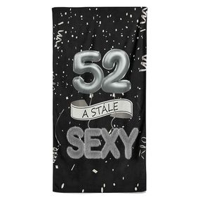 Osuška Stále sexy – čierna (vek: 52)