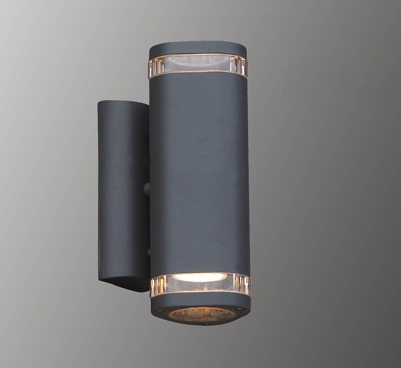 Italux 238 vonkajšia nástenná lampa Noell 2x35W | GU10 | IP44