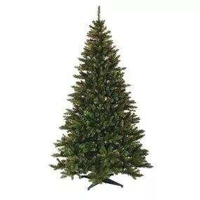 DecoLED Umělý vánoční stromek 180 cm, smrk Carmen s 2D jehličím