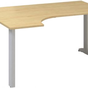 ALFA 305 stôl kancelárský 321, 180x120 cmrohový levý
