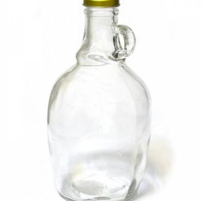 Kinekus Fľaša s uzáverom + s uškom sklenená 1l GALON