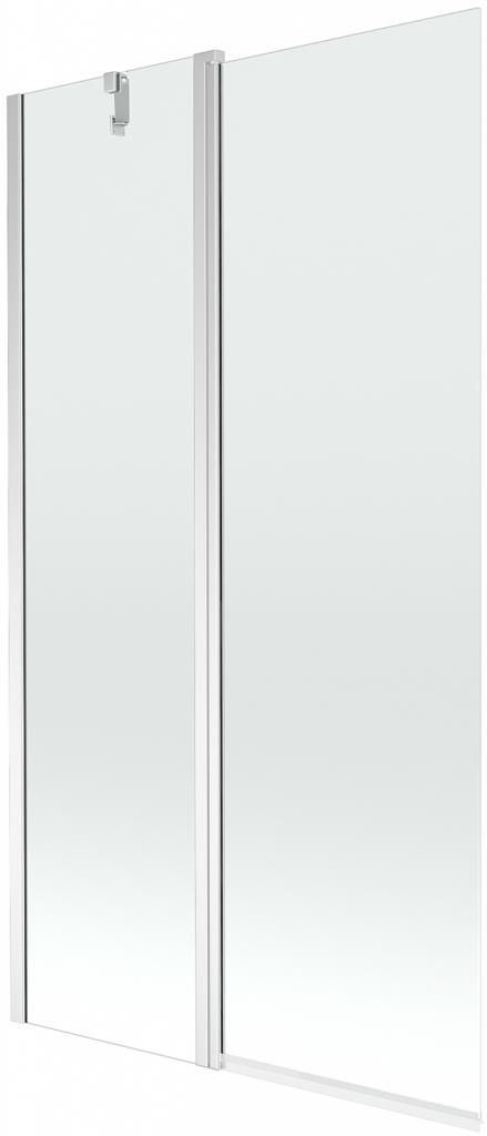 MEXEN - Flip vaňová zástena 1-krídlo 100x150 cm, transparent, chróm 894-100-101-01-00