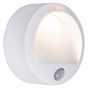 Rabalux 7980 Amarillo exteriérové svietidlo so senzorom LED 15W 3xAA IP44 biela