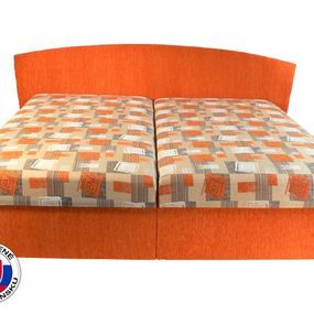 Manželská posteľ 160 cm Milano (s pružinovým matracom)