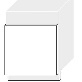 ArtExt Dvierka na umývačku riadu Napoli ZM 57/60 FARBA SOKLU: LAVA, POVRCHOVÁ ÚPRAVA DVIEROK: MAT