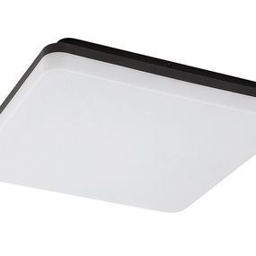 RABALUX 7250 Pernik exteriérové stropné svietidlo LED 280x280mm 24W/2400lm 4000K IP54 čierna, biela