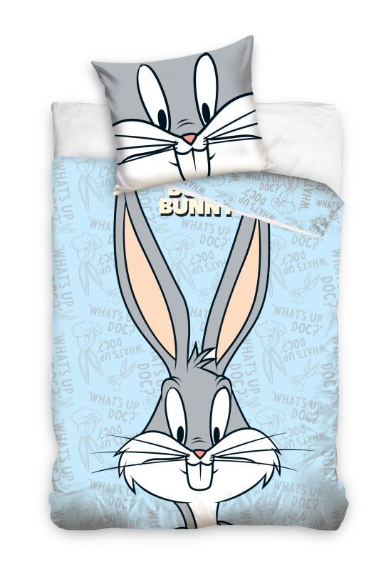 Jerry Fabrics, Detské obliečky do postieľky 100x135 BUGS BUNNY