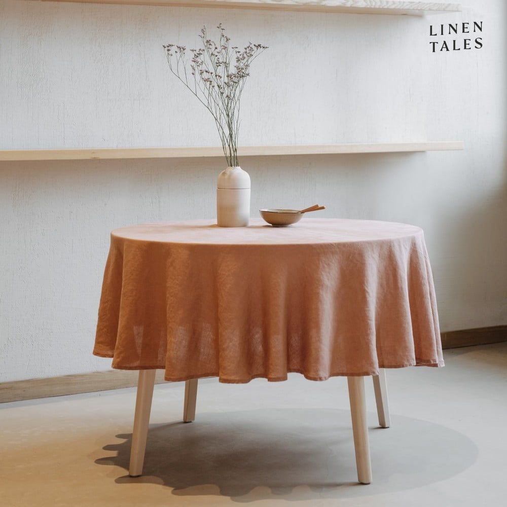 Ľanový obrus ø 150 cm - Linen Tales