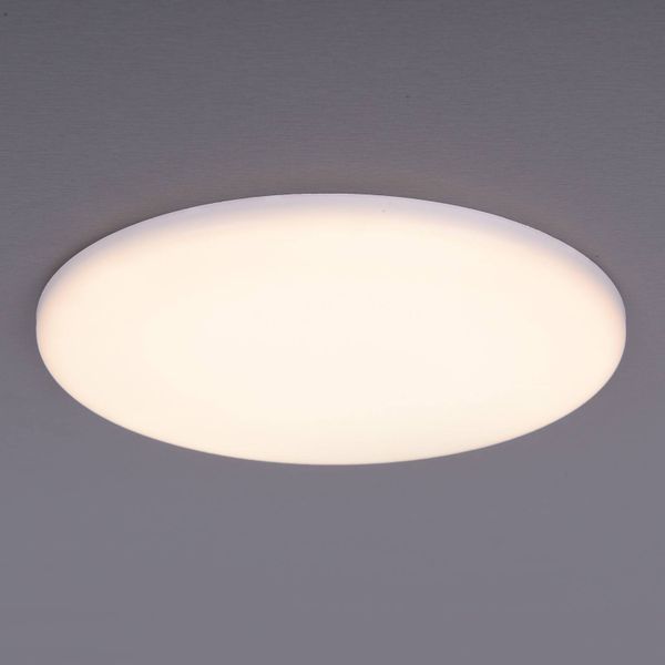 Näve Zapustené LED svietidlo Sula okrúhle IP66 Ø 21, 5cm, Kúpeľňa, plast, 27W, Energialuokka: G, K: 2cm