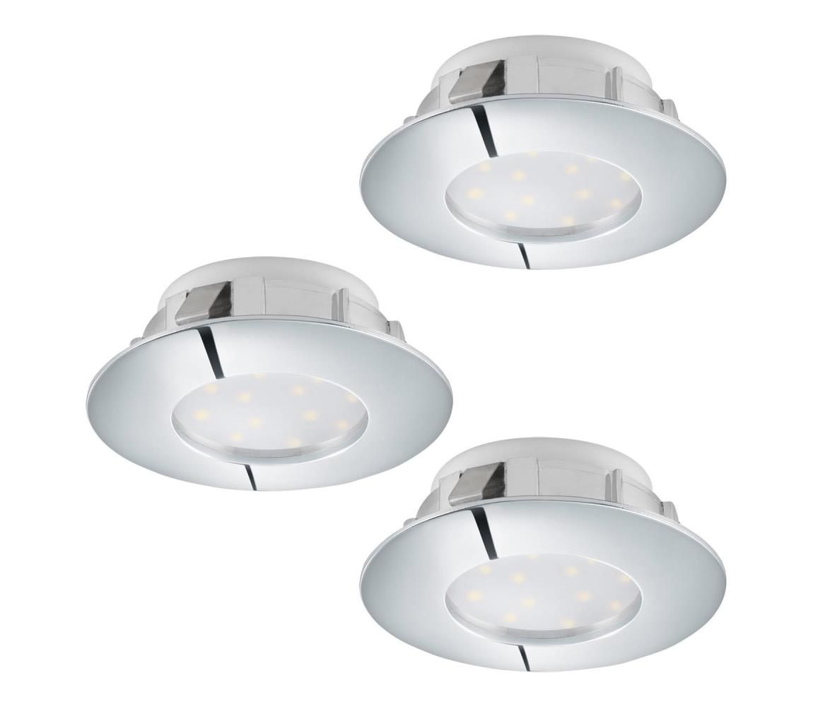 Eglo 95822 - SADA 3x LED podhľadové svietidlo PINEDA 1xLED/6W/230V