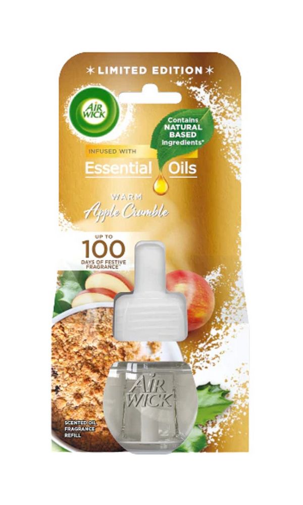 AIR WICK ELECTRIC SYSTEM REFILL 19 ML APPLE CRUMBLE