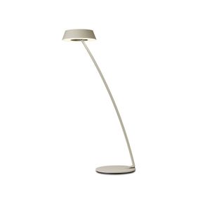 Oligo OLIGO Glance stolná LED lampa zakrivená kašmír, Obývacia izba / jedáleň, kov, akryl, 24.5W, K: 77.5cm