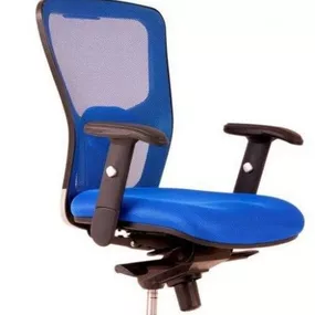 OFFICE PRO -  OFFICE PRO Kancelárska stolička DIKE SP modrá