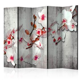 Artgeist Paraván - Concrete Orchid II [Room Dividers]