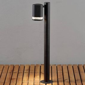 Konstsmide Stĺpikové LED svietidlo Modena v čiernej, hliník, akryl, sklo, GU10, 35W, L: 11.5 cm, K: 70cm