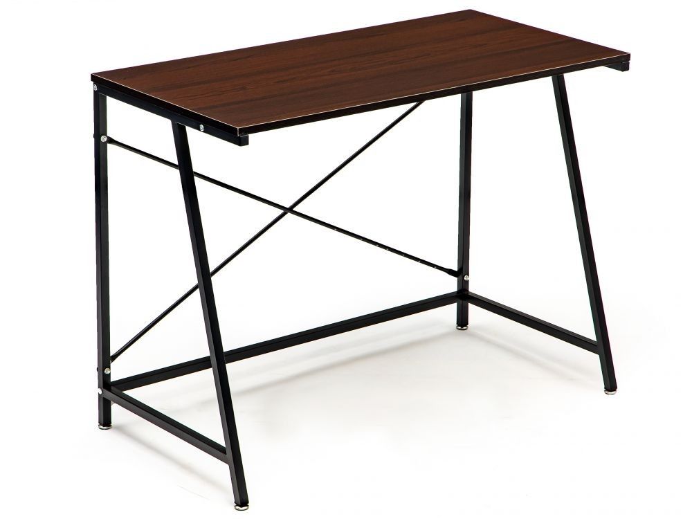 Kancelársky stôl tmavo hnedej farby