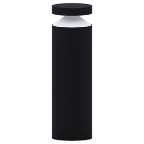 EGLO Soklové LED svietidlo Melzo, čierne, hliník, plast, 11W, K: 45cm