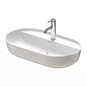 Duravit Luv - Umývadlová misa 700x400 mm, biela/šedá 0380702300