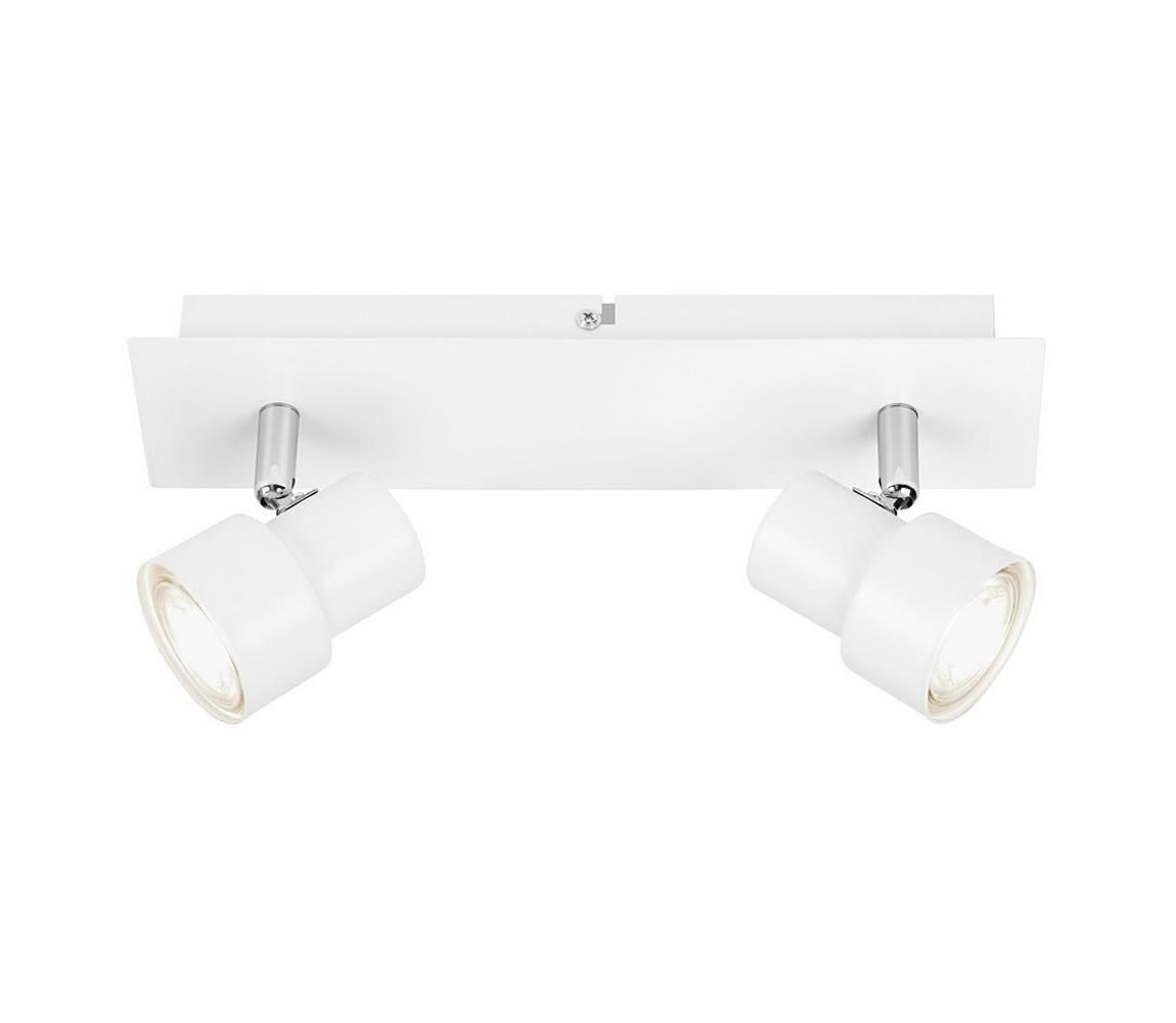 Briloner 2861-026 - LED Bodové svietidlo SPOT 2xGU10/5W/230V biela