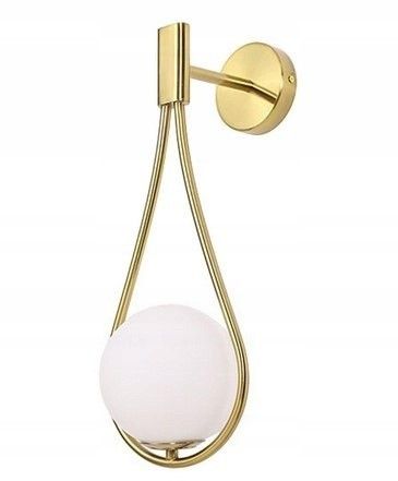 Nástenné svietidlo Ball 40 cm zlaté