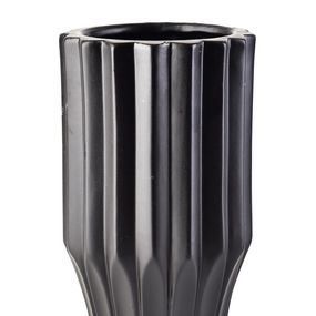 Keramická váza YVONNE 20 cm čierna