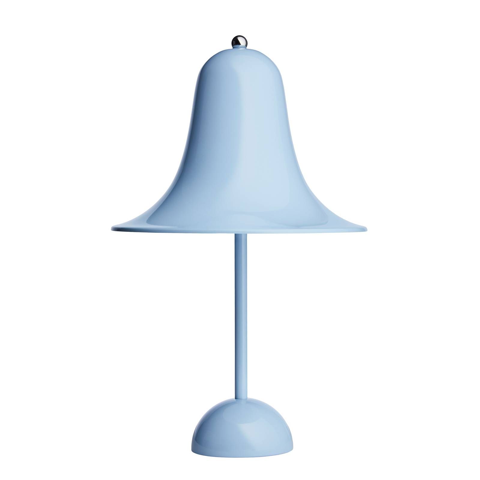 Verpan VERPAN Pantop stolová lampa svetlomodrá, Obývacia izba / jedáleň, kov, E14, 25W, K: 38cm
