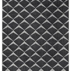 NORTHRUGS - Hanse Home koberce Kusový koberec Jaffa 105237 Black Cream - 160x230 cm