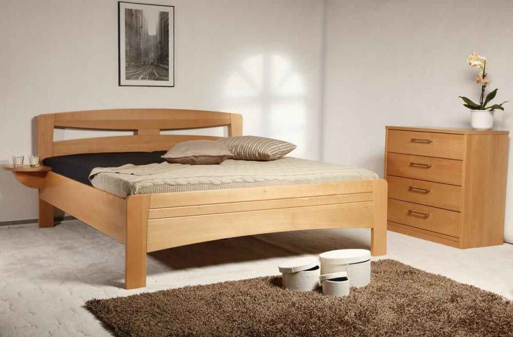 Masívna posteľ s úložným priestorom evita 2 - 160/180 x 200cm - 160 x