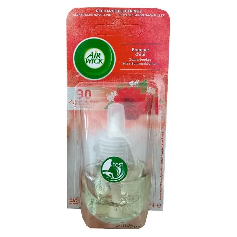 AIR WICK ELECTRIC SYSTEM REFILL 19 ML SUMMER BOUQUET