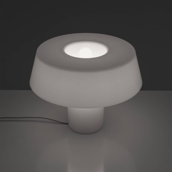 Artemide Amami stolová lampa, výška 30 cm, Obývacia izba / jedáleň, polykarbonát, E27, 8W, K: 30cm