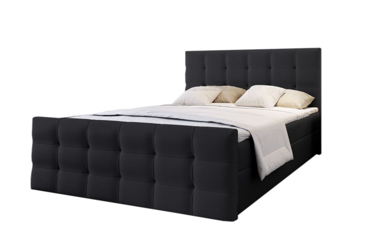 Expedo Čalúnená postel Boxspring SAIMON, 140x200, Soft 11