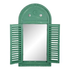 Zrkadlo s dreveným rámom 39x75 cm – Esschert Design