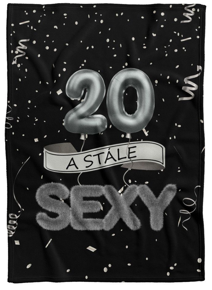 Deka Stále sexy – Čierna (vek: 20, Podšitie baránkom: NE)