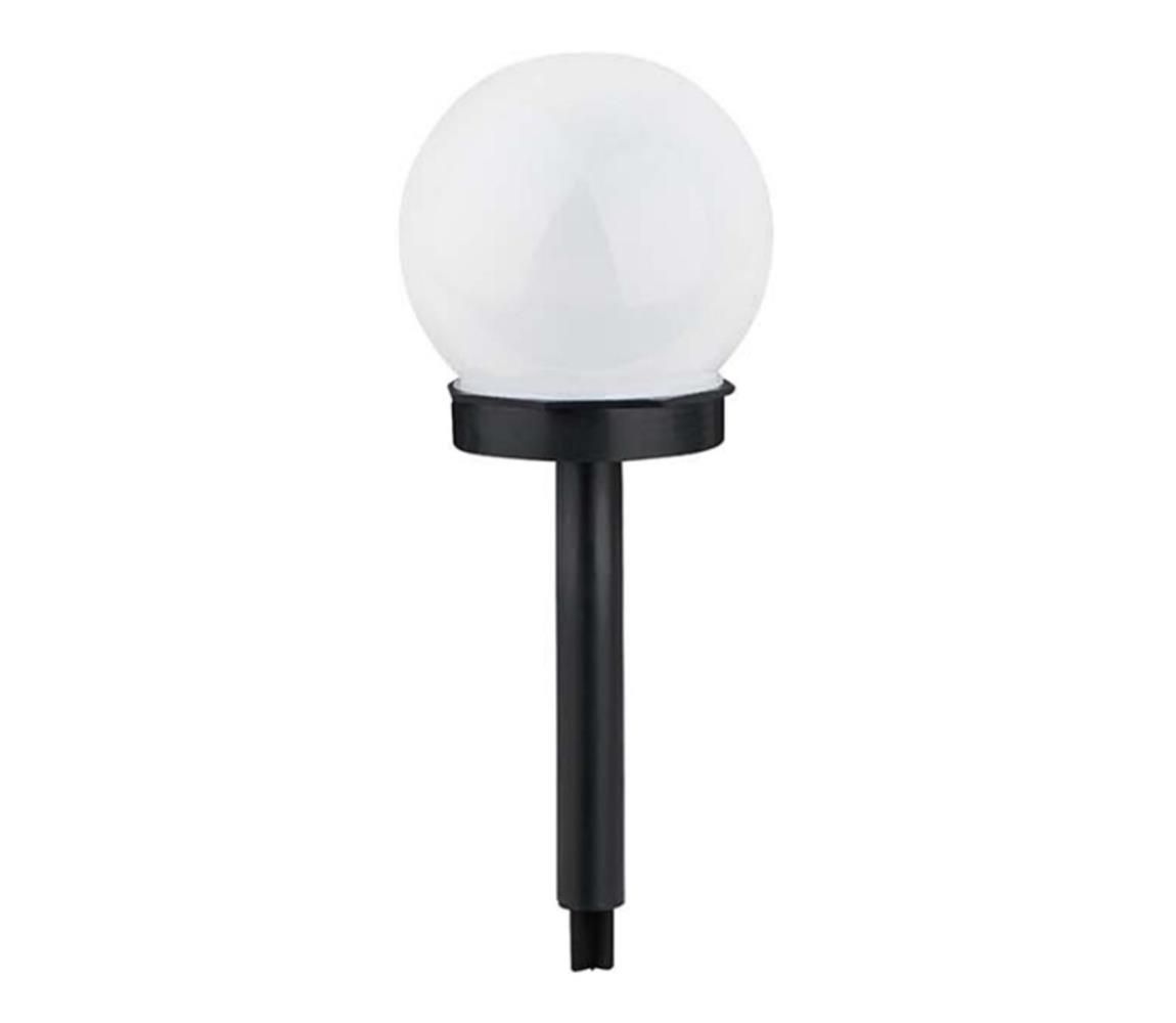 Aigostar - LED Solárna lampa LED/0,006W/1,2V 33cm čierna 6500K IP44