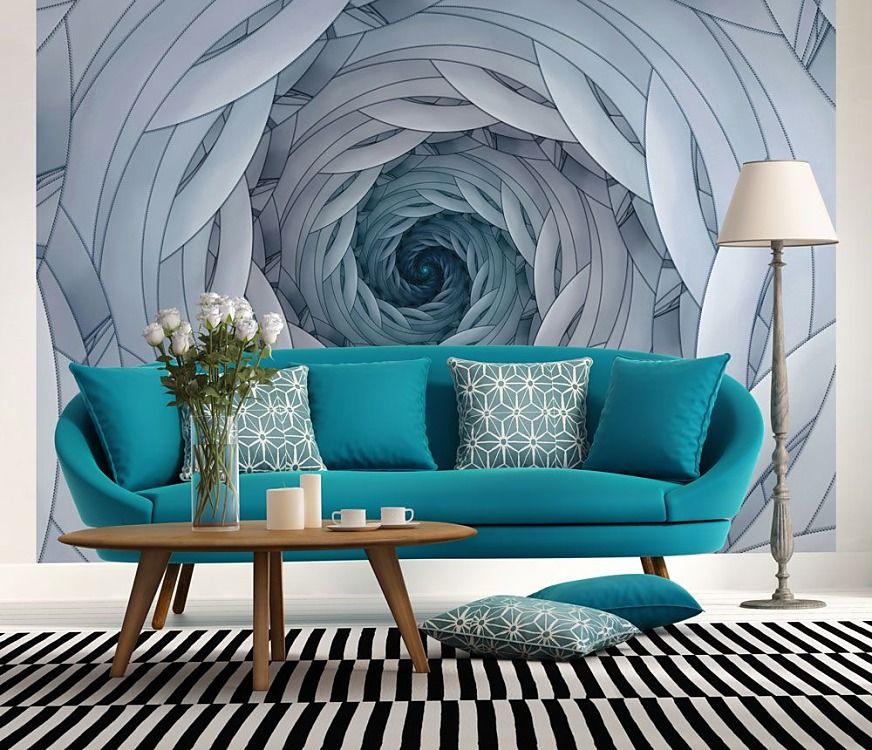 3D fractal decor tapeta FM0745