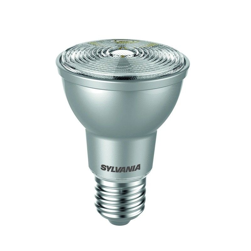 Sylvania 0029197 LED žiarovka 1x7,2W | E27 | 540lm | 4000K- strieborná