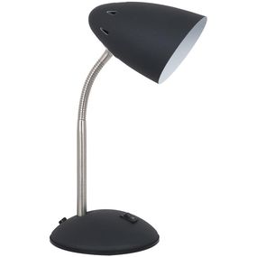 ITALUX MT-HN2013-B+S.NICK - Stolná lampa COSMIC 1xE27/40W/230V čierna